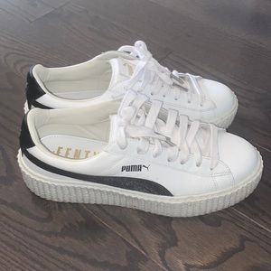 Puma Fenty sneakers.